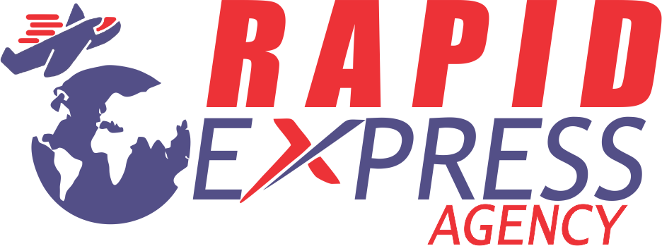 Rapid Express Agency Logo